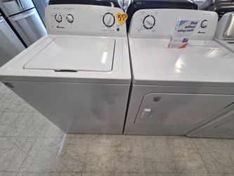 Top load Washer And Electric Dryer Set's used  price Starting  550 to 699