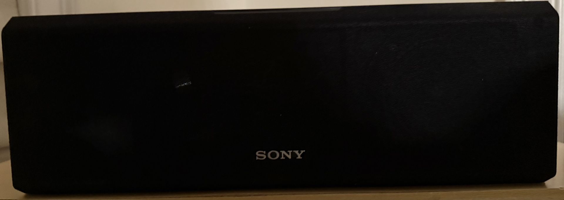 Sony SSCS8 2-Way 3-Driver Center Channel Speaker, Black - Never Used