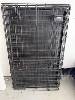 36-Inch Double Door Crate, M-L Breeds, 41-70 lbs