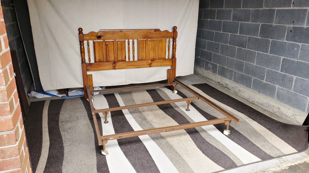 QUEEN OR FULL SIZE bed frame. DELIVERY AVAILABLE