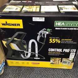 Wagner Control Pro 170 Paint Sprayer.              RSP028272