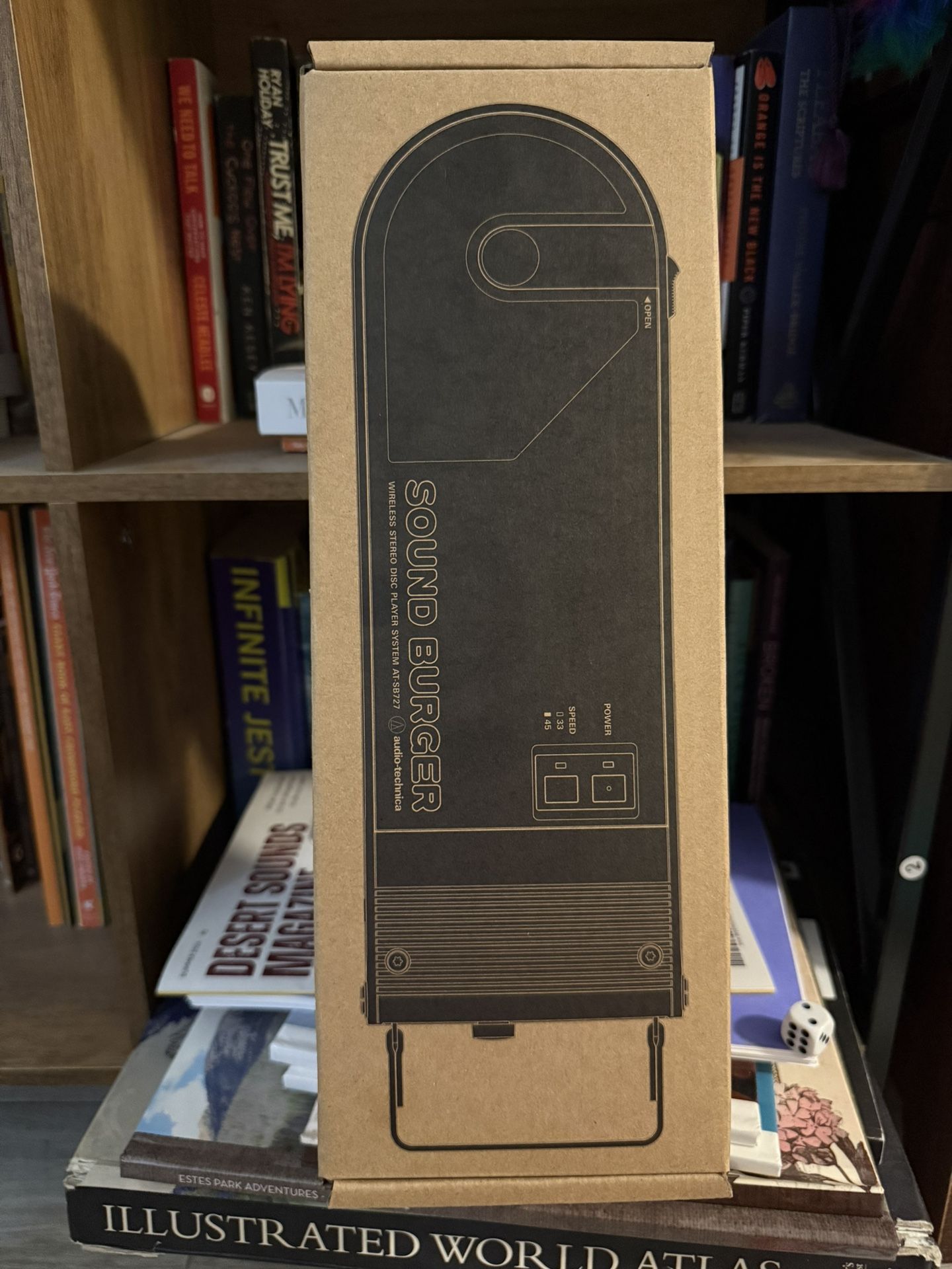 Portable Record Player (Audio-Technica Sound Burger)