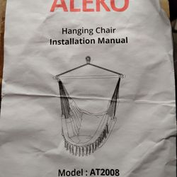 Aleko Hanging Chair