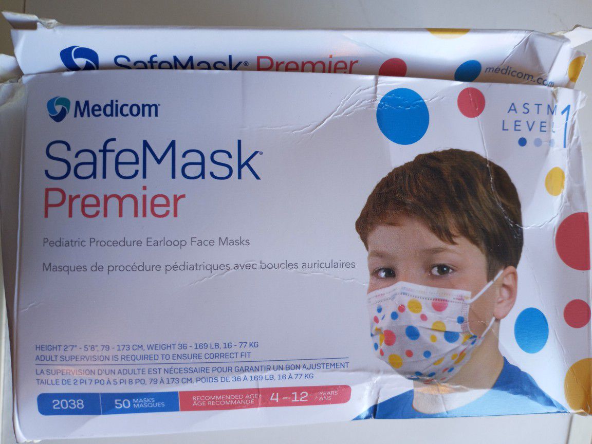 KIDS FACE MASK  ( 50 ) COUNT 