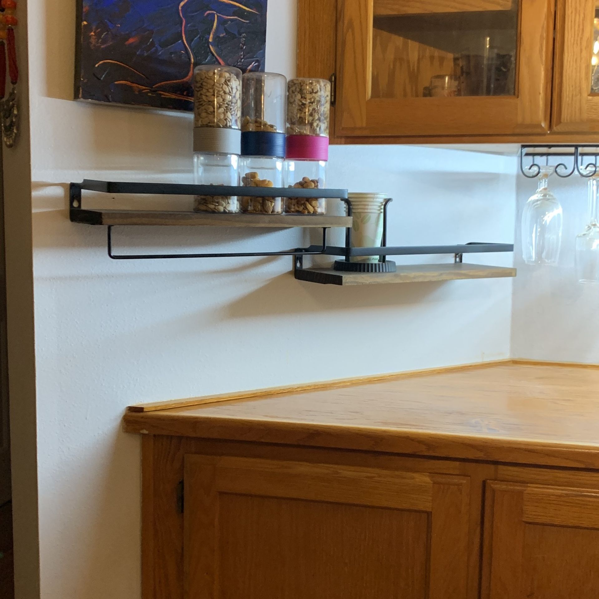 Two Displays Racks 16”