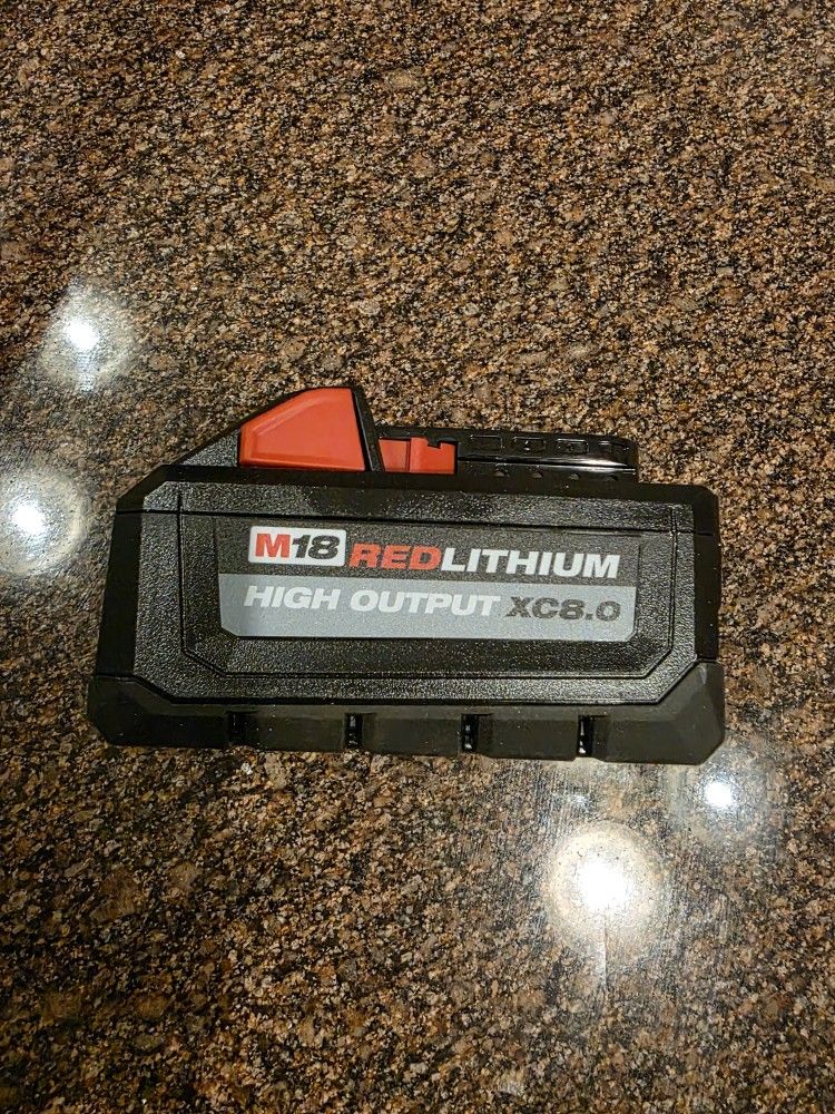 Brand New Milwaukee M18 XC8.0 Battery