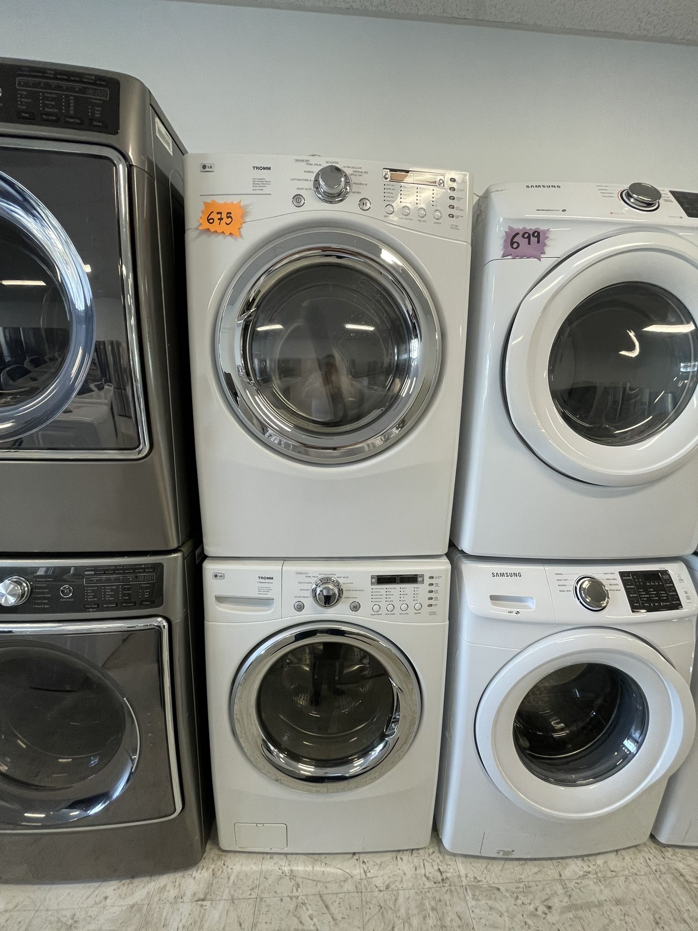 LG Front Load Washer And Electric Dryer Set Used Good Condition With 90days Warranty