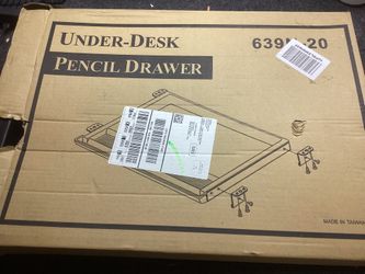 New Under-Desk Pencil Drawer