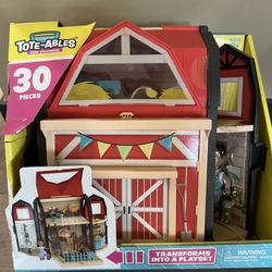 KidKraft Tote-ables Barn Dollhouse.  