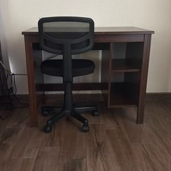 Ikea Desk and Chair.