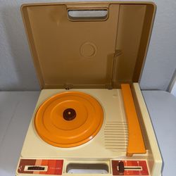 Vintage 1978 Fisher Price Portable Record Player