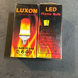 LED Flame Light Bulb Bundle