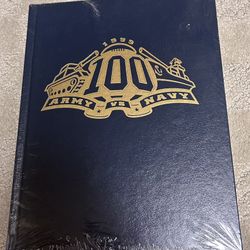 1999 ARMY VS. NAVY: The First 100 Games Hardcover Book