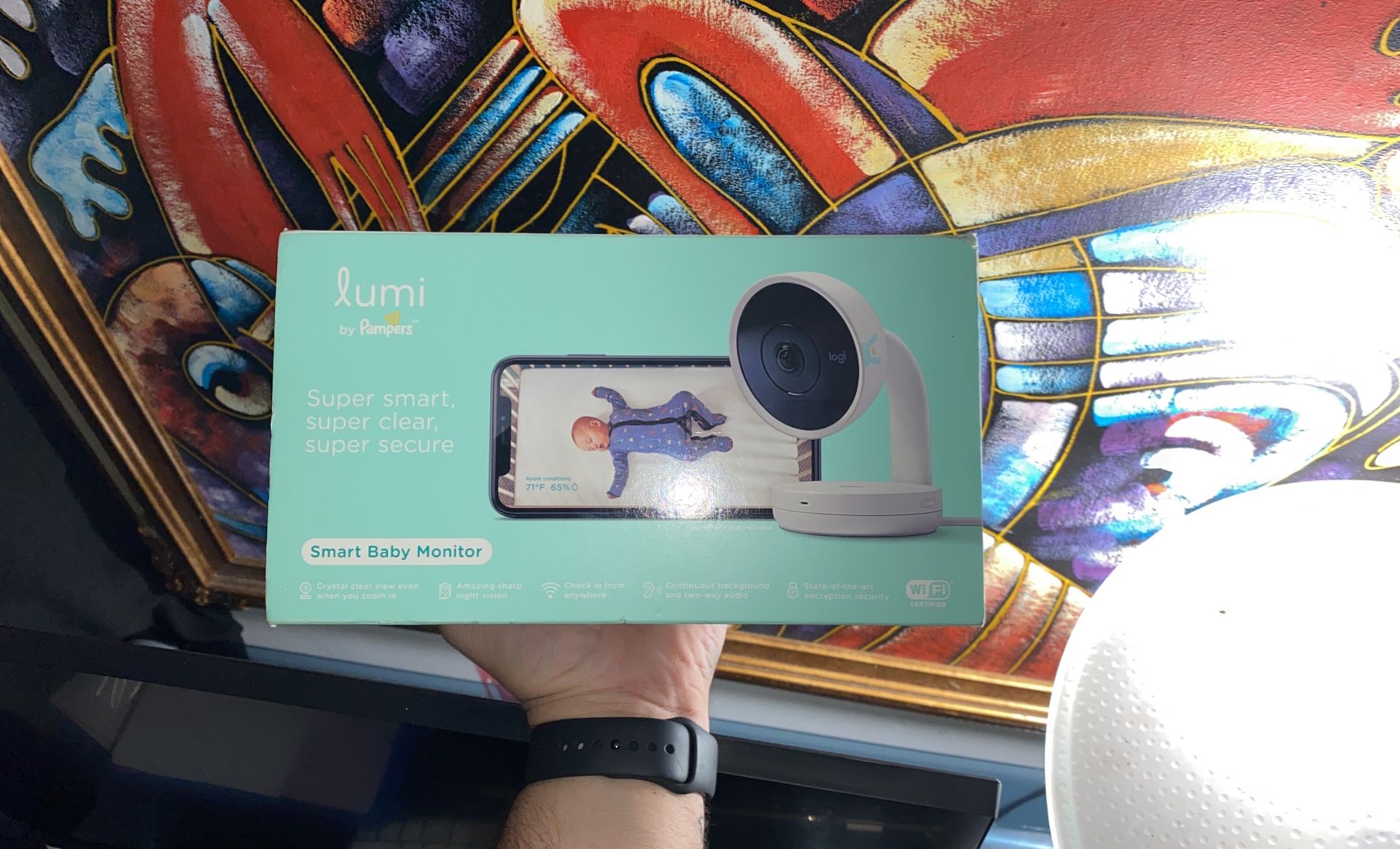 lumi by Pampers Smart Baby Monitor