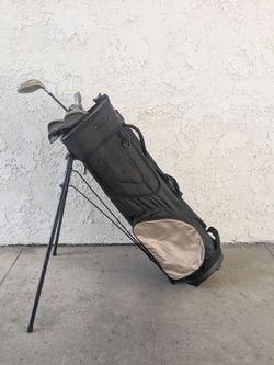 Golf Stand Bag with Clubs