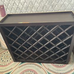 Real Nice, Solid Wood Bottled Wine Holder