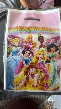 Princess birthday goodie bags