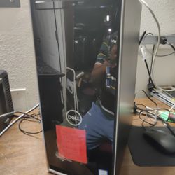 Dell Inspiron 3670 Work/ Low Level Gaming Computer i5-8th Gen, 12GB Ram, Nvidia GTX 1050 2GB Graphics , 256GB SSD + 1TB HDD , Wi-Fi, DVD Drive, Window