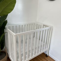 Baby Bed With Mattress 