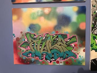 Graffiti Art Canvas Painting