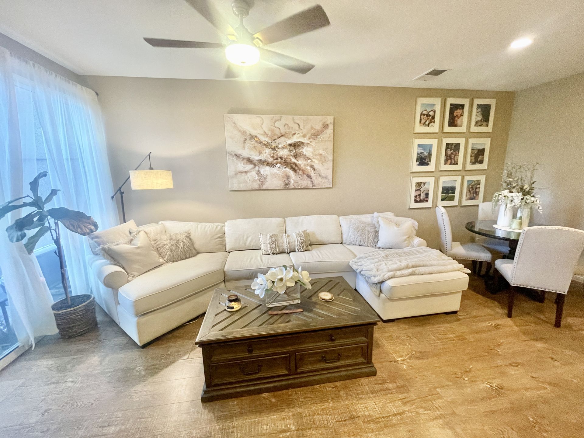 Off white couch for sale sectional