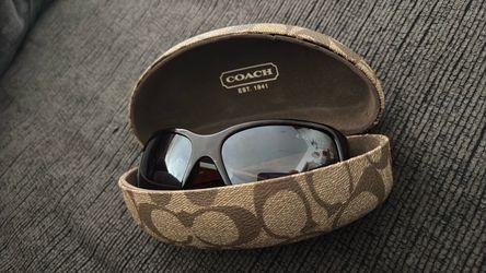 Coach sunglasses with case