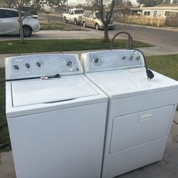 Whirlpool Washer And Electric Dryer! Working Great! Delivery 50$ 30 Day Warranty .Very Nice Reliable Machines!