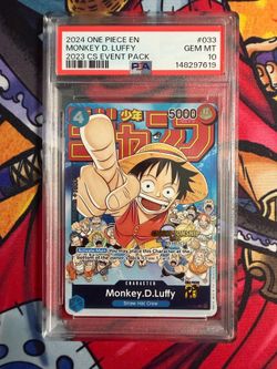 2023 Monkey D. Luffy CS Event Pack PSA10