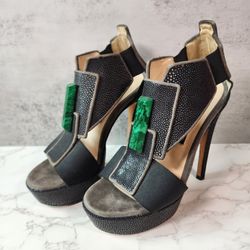 Casadei Italian Designer High Heel Sandals