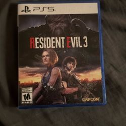 Resident Evil 3 PS5 GAME