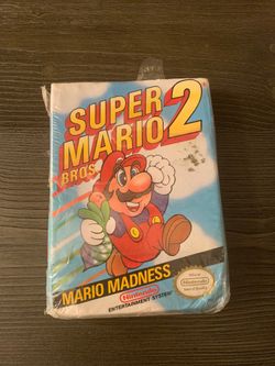 NEW Rare Unopened Super Mario Brothers 2 - NES + bonus tales of fate (original packaging sealed)