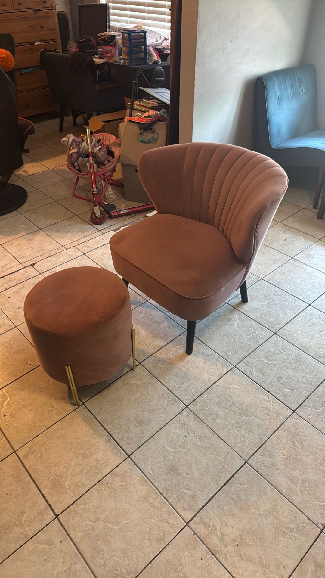 Chair And Ottoman