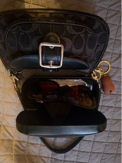 coach ashton mini with coach sunglasses bundle