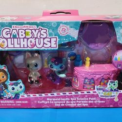 Gabby's Mermaid-lantis Spa Science Figure Furniture for Dollhouse Packs $10 each (Two Available)