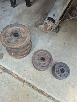 Weights 40 for all big plate is there for reference