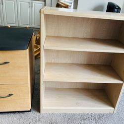 Bedside And Book Shelves