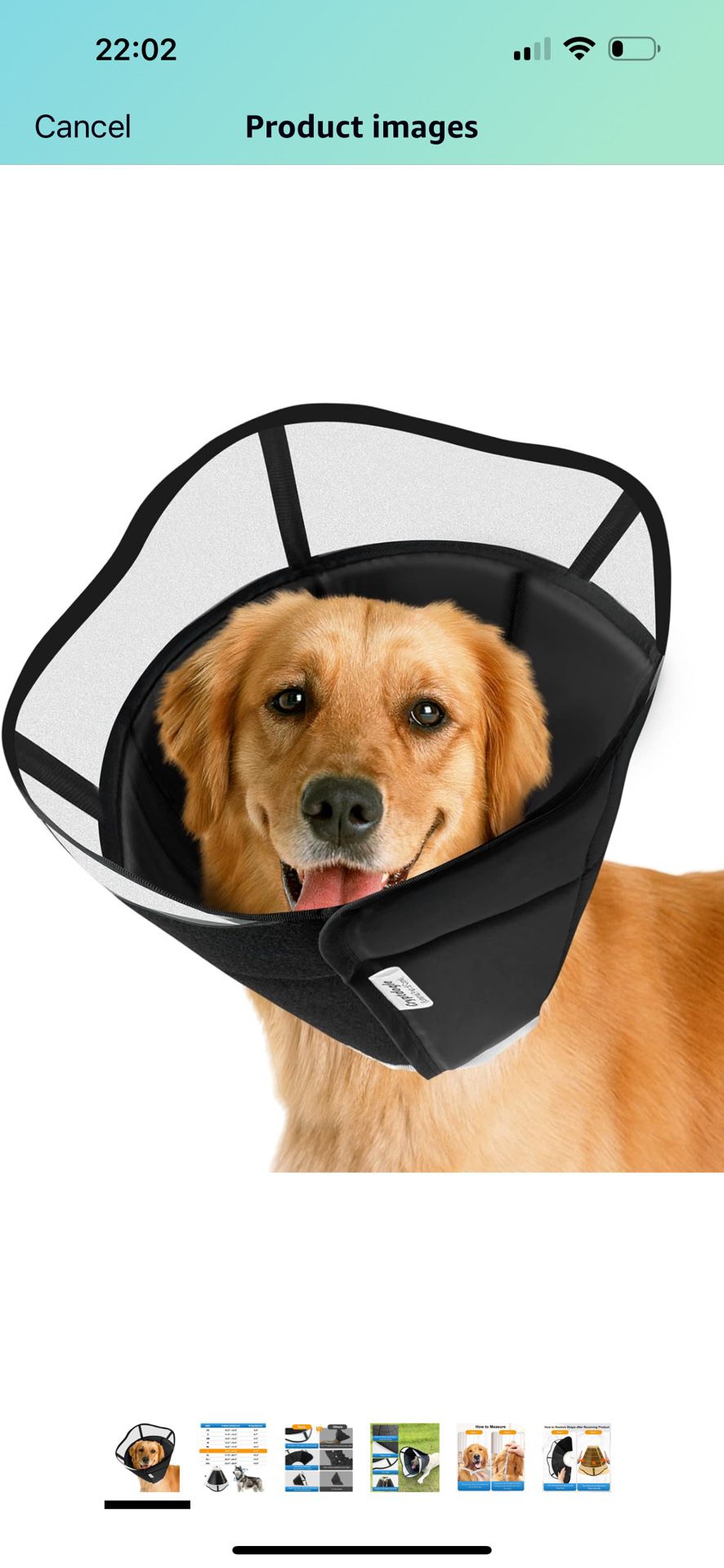 Brand New Soft Dog Cone for Dogs After Surgery, Breathable Pet Recovery Collar for Large Medium Small Dogs and Cats