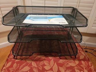 Roladex 3 Tier Mesh Tray