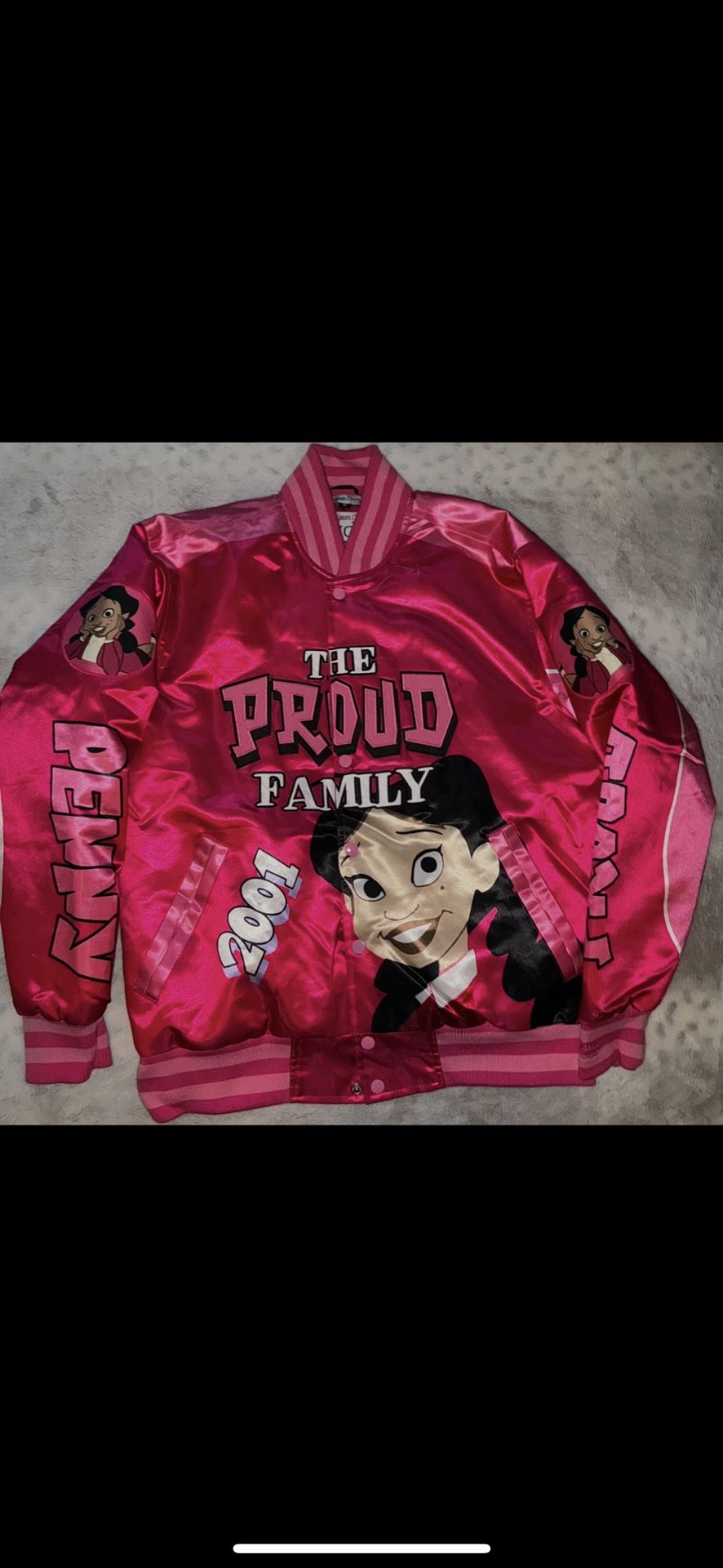 Stand Out! 💥 Hot Pink Proud Family Jacket – Penny Proud & Cast