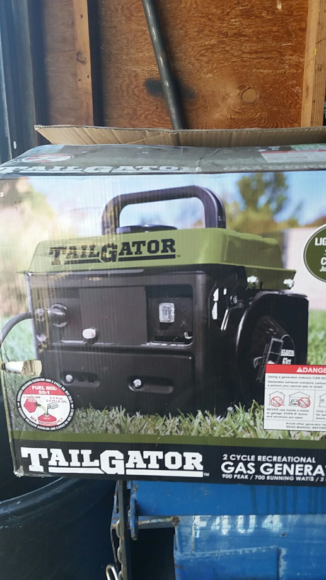 Tailgator 2-cycle gas generator