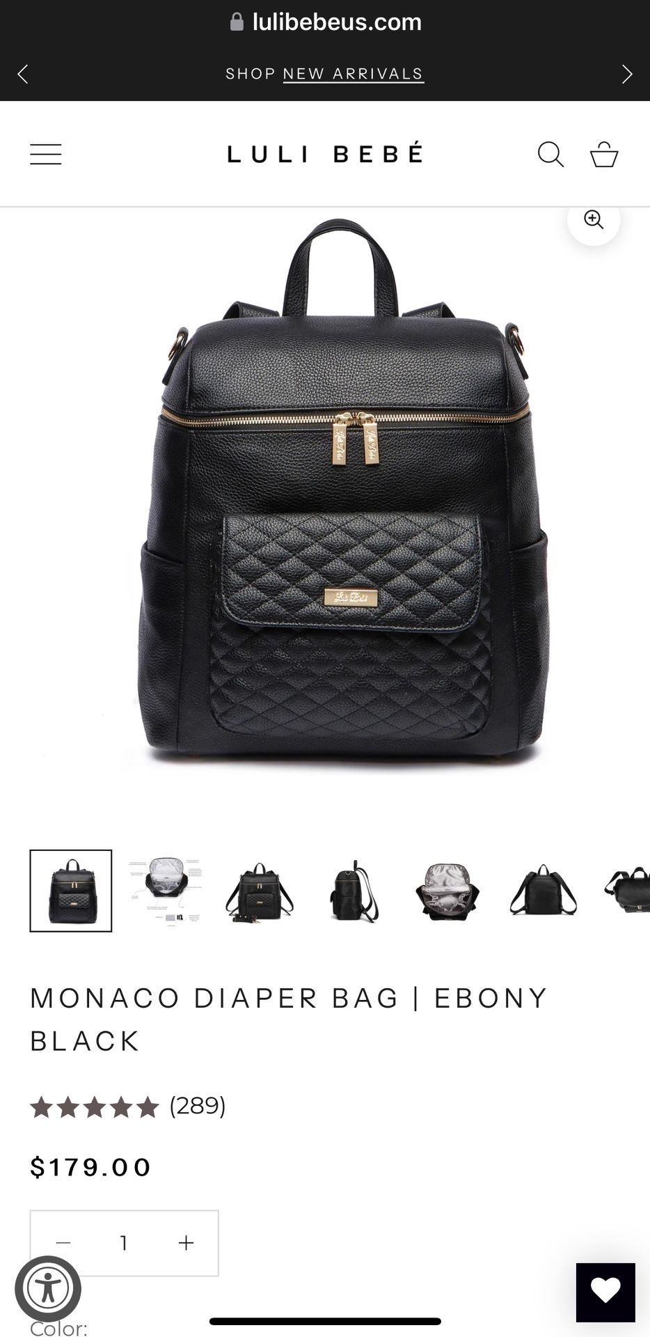 Luli Bebe Diaper Bag