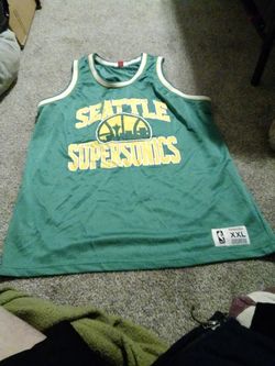 Seattle Supersonics Vintage Green Jersey