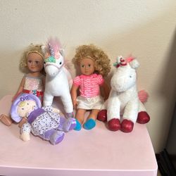 Toddler Girls Dolls / Unicorn