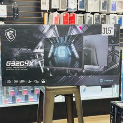 MSI g32c4x Curved Gaming Monitor 31.5 Inch
