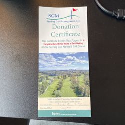 Golf Foursome 18-round Sterling Golf Management