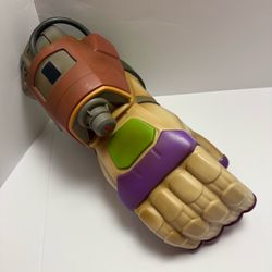 Disney Parks Toy Story Buzz Lightyear Light-Up Arm Gauntlet Blaster Cup Holder