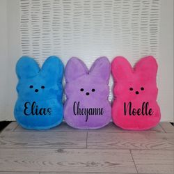 8in Easter Peeps with name Available
