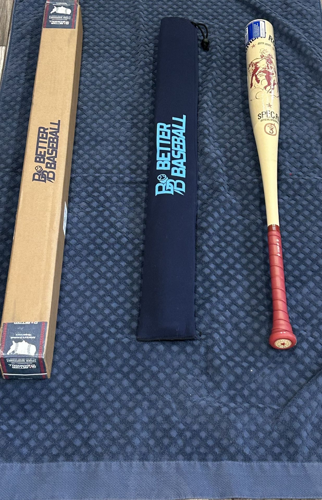 Combat Limited Edition, Baseball Bat 2787 Out Of 5000 2025 COMBAT Spec A1 Rodeo Collection BBCOR Bat - 'Not My First Rodeo' 33/30