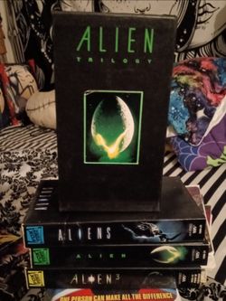 Alien trilogy box set VHS
