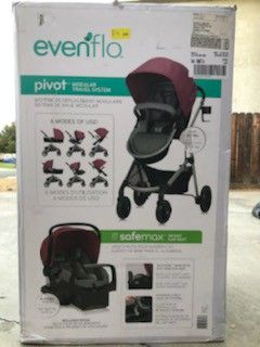 Evenflow pivot stroller in box